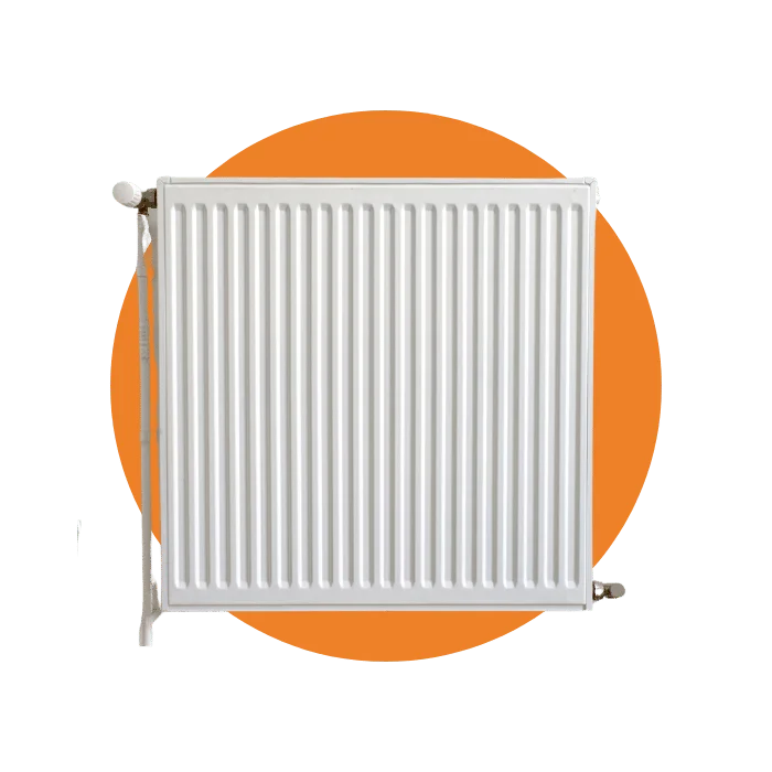 wall heating radiators